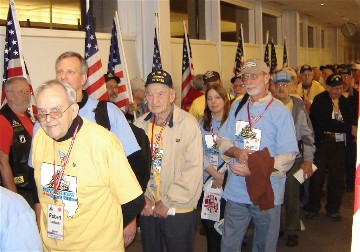 Honor Flight at Quad City Airport, IL