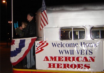 Honor Flight at Quad City Airport, IL