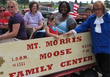 2010 Independance Day Parade in Mount Morris