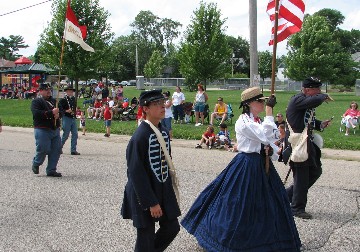 2010 Independance Day Parade in Mount Morris