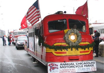 Chicagoland Toys for Tots Parade 2010