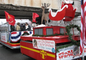 Chicagoland Toys for Tots Parade 2010