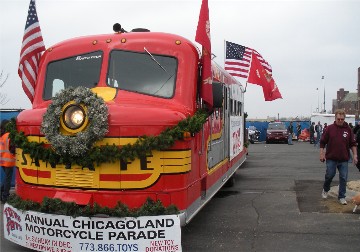 2013 Toys for Tots parade in Chicago