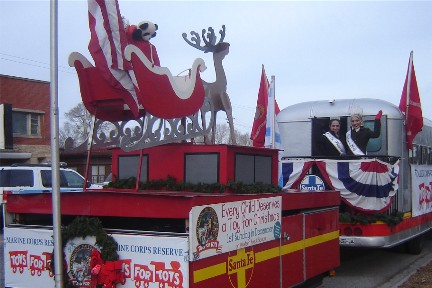 2014 Toys for Tots parade in Chicago