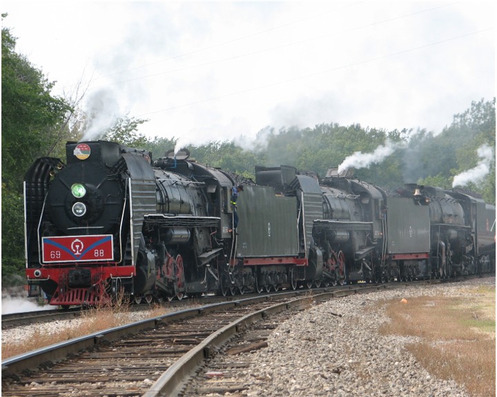 3 Steam Locomotives